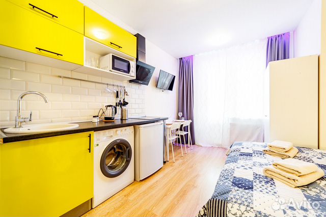 

Квартира-студия, 22 м², 1 кровать