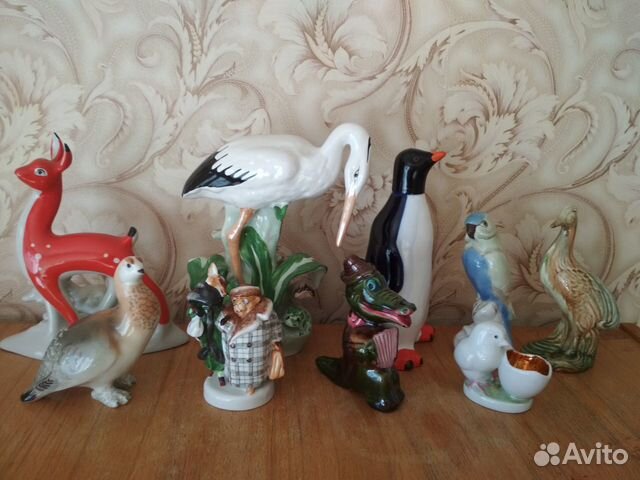 Фарфоровые статуэтки времен СССР