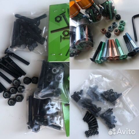 Винты, болты скейтборд лонгборд