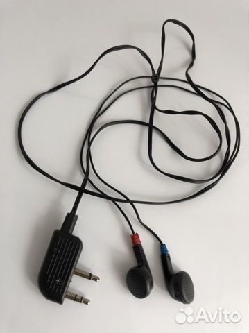 Наушники с двойным штекером