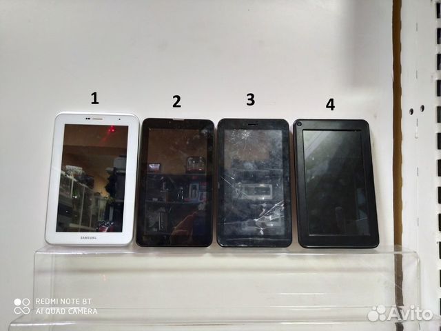 Планшеты на запчасти и восстановление