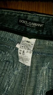 Джинсы Dolce Gabbana размер 40 xs