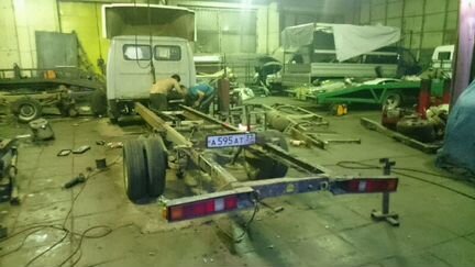 Рама 5.10 на Газель Удлинение и усиление