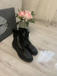 Ботинки р40 Кожа Зима