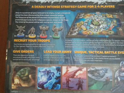 Cry Havoc Настольная игра на контроль территорий