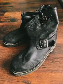 Ботинки кожаные Bertie, аналог dr martens