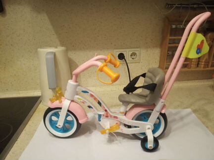 Велосипед для куклы беби Борн
