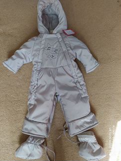 Новый комбинезон- трансформер зимний р. 74