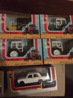 Модель автомобиля ваз 2107, трактор Беларусь