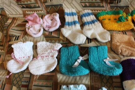 Носочки теплые 13 пар. от 0 месяцев