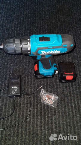 Аккумуляторная дрель шуруповерт makita 26 v