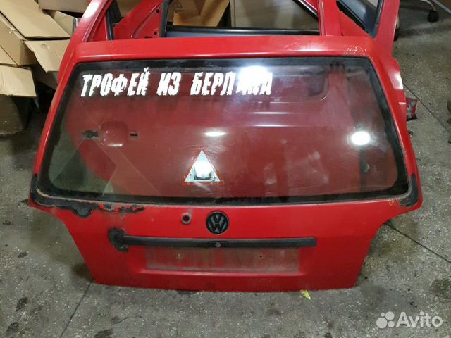Стекло багажника Фольксваген Гольф 3 хэтчбек