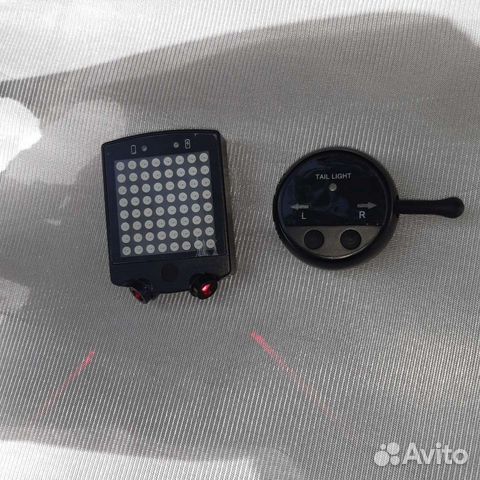 Поворотники с лазерными габаритами для велосипеда