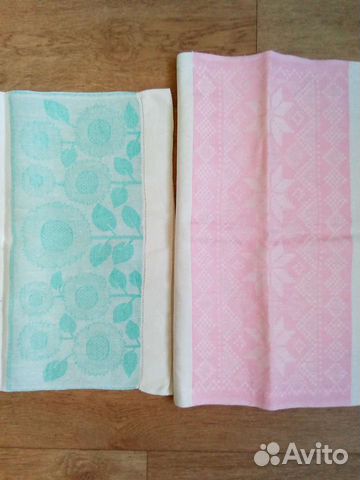 Полотенца лен жаккард СССР, 0,43х1,5, 0,5х1,24