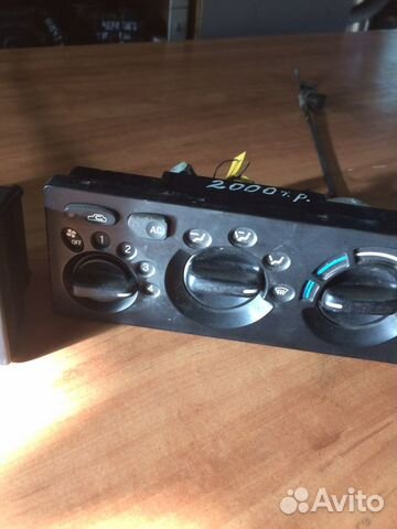 Блок управления печкой daewoo nexia 100