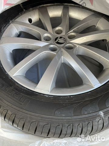 Skoda Kodiaq колесо в сборе