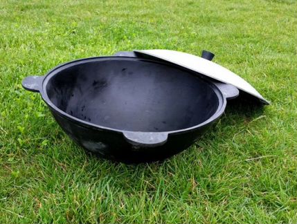 Казан 12л из чугуна узбекский