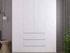 Шкаф Мори, белый, 160х210х50 см, в наличии объявление продам