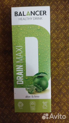 Очищающий и дренирующий напиток Дрейн Макси balanc