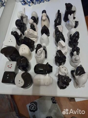 Коллекция солонок инь янь