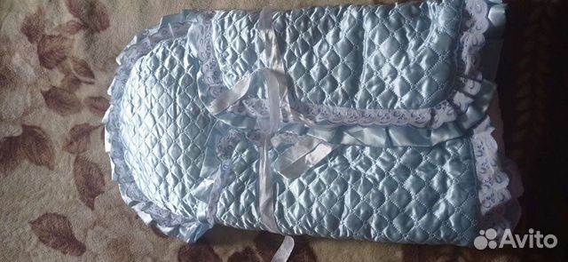 Конверт на выписку для мальчика весна