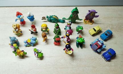 Игрушки Киндеры 90-х разные коллекции
