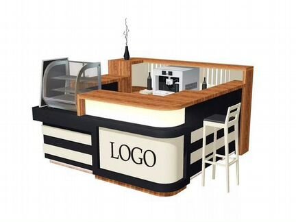 Барные стойки Кофе, торговый остров Кофе с собой