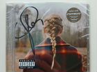 Taylor Swift evermore CD с автографом