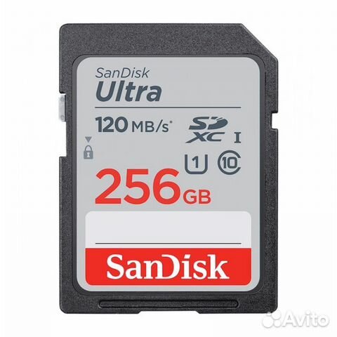 SanDisk Ultra sdxc Class 10 UHS-I 120MB/s 256GB (s