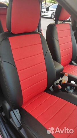 Чехлы на автомобиль из экокожи люкс