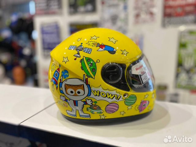 Детский мотошлем интеграл Hizer