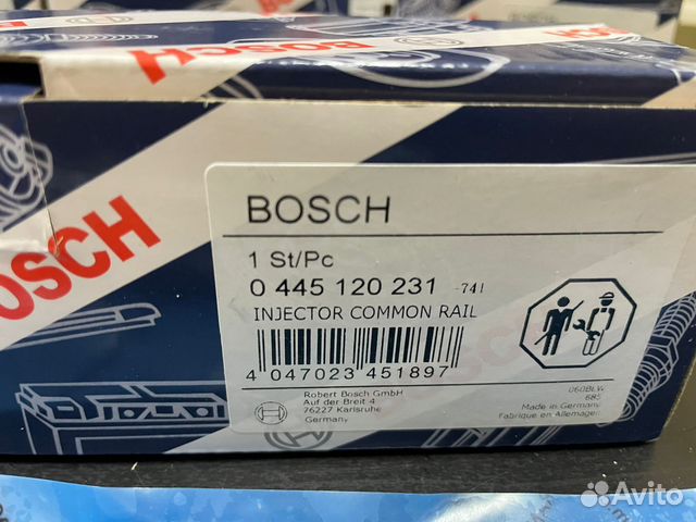 Топливная форсунка Bosch 0445120231