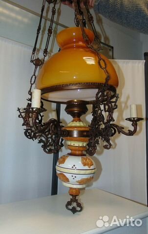 Большая люстра (бронза)