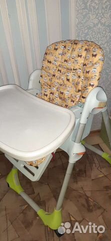 Стульчик для кормления chicco polly 2 в 1