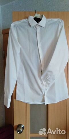 Рубашка белая для мальчиков