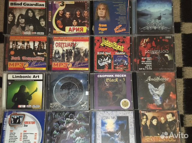 Cd диски, метал