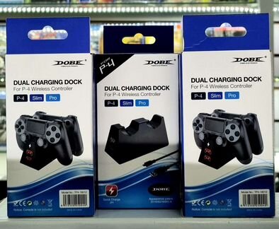 Зарядная станция ps4 для геймпадов