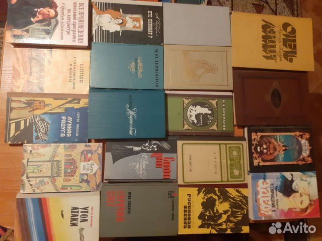 Книги.Список в описании