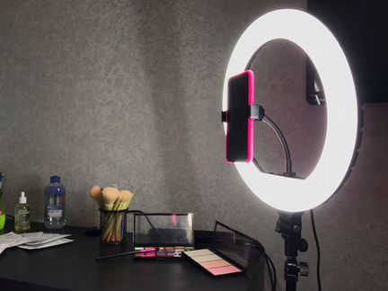 Кольцевые лампы со штативом (новые, с доставкой)