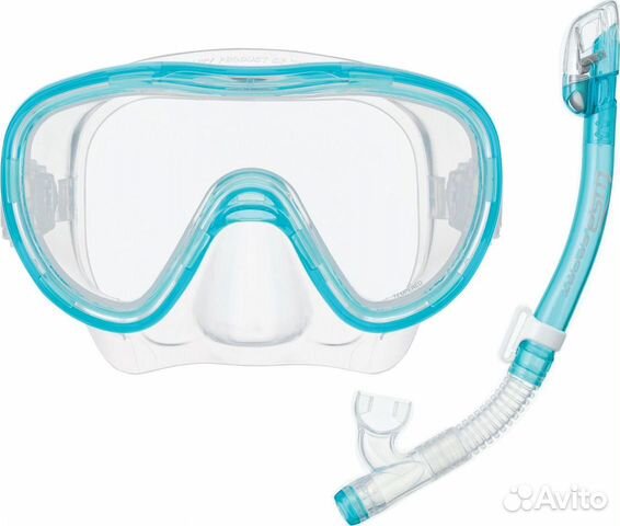 Дет и взр подводные очки и трубки
