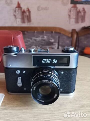 Пленочный фотоаппарат-фэд-5-в