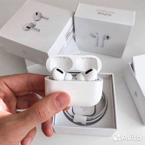 Apple Airpods Pro (чехол, гарантия)