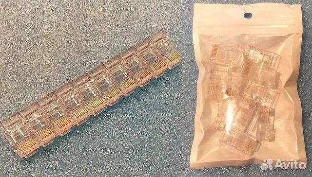 Коннекторы RJ45 8P8C / Защитные колпачки