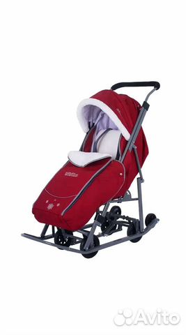 Санки коляска бибика
