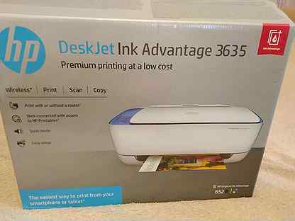Мфу струйное HP DeskJet Ink Advantage 3635 e-All-i
