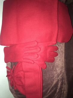 Набор (шапка,шарф,перчатки)