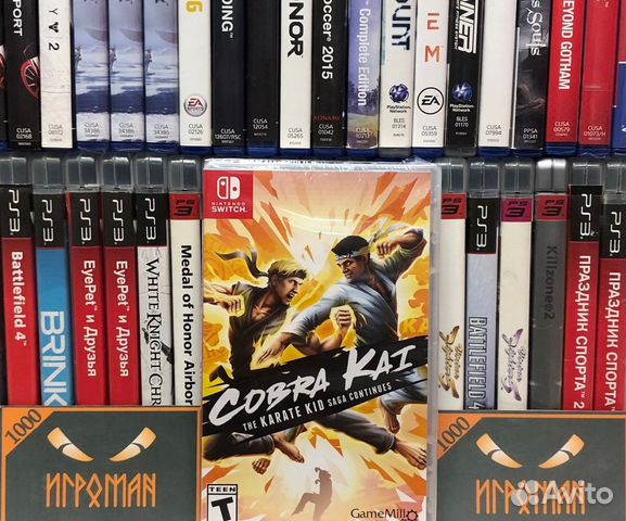 Игры Nintendo Switch: Cobra Kai