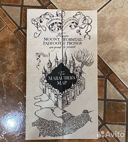 Карта мародёров / Гарри Поттер