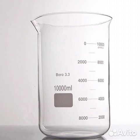 Стакан химический мерный
