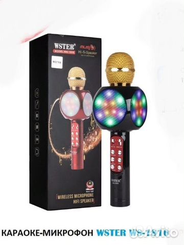 Микрофон для караоке wster-1816 / WS-858